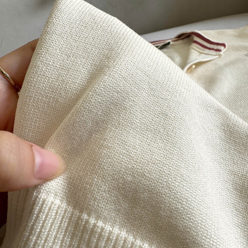 Áo Khoác Cardidgan Mirage Thêu Tim Đỏ Local Brand Chất Len Mềm Mịn.
