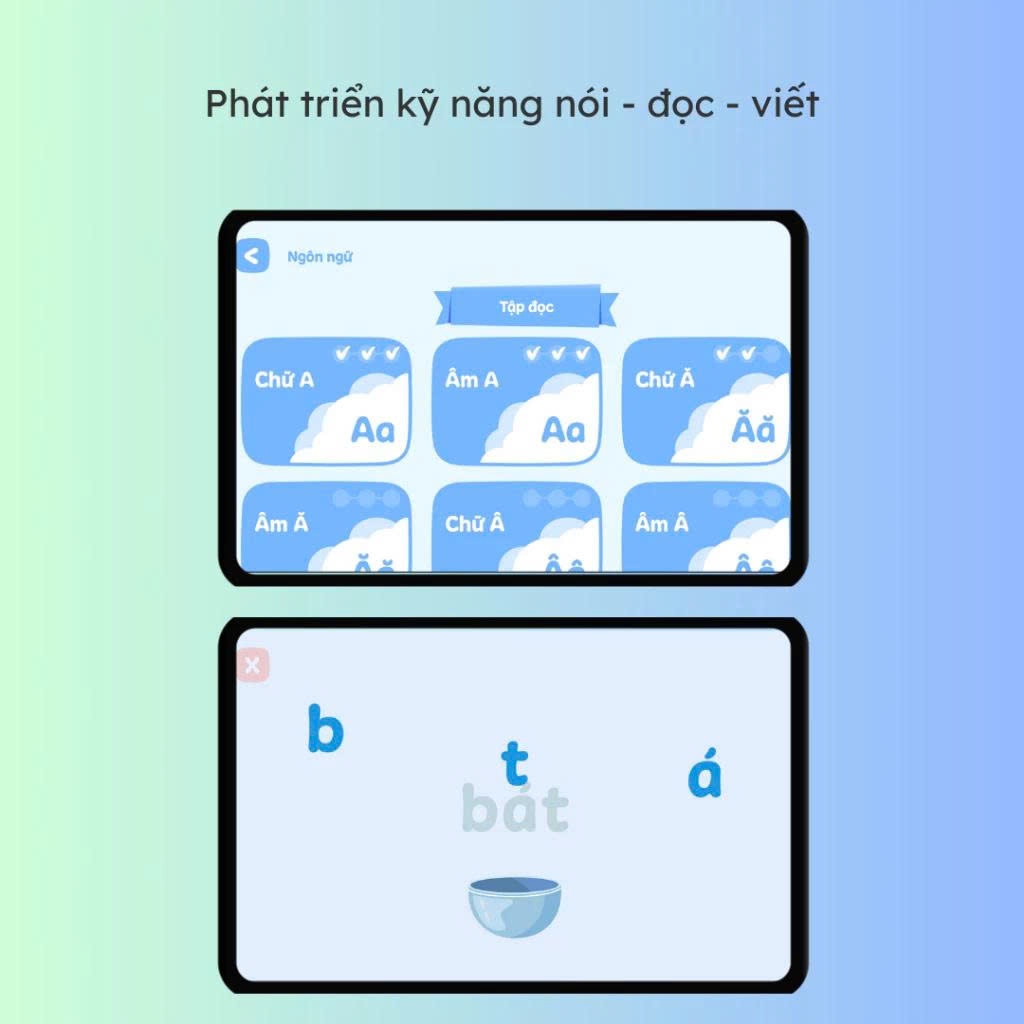 Khóa Học KidsUP Pro Gói 3 Tháng - Chương trình giáo dục sớm toàn diện cho trẻ 1-8 tuổi