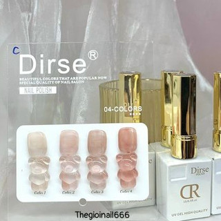Set Sơn Thạch 4 Chai DIRSE 15ml Tone C