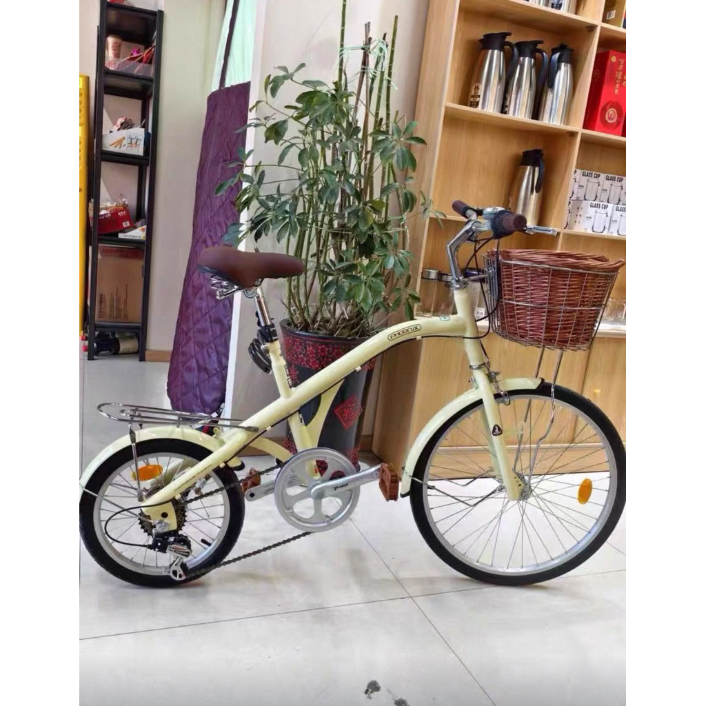 XE ĐẠP MINI CLASSIC Qi900- CAO CẤP CHO NỮ Đề Shimano
