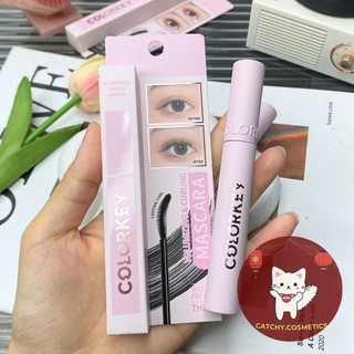 [COLORKEY] Mascara Colorkey Vỏ Hồng, Làm Dày Và Dài Mi Chống Nước, 6g