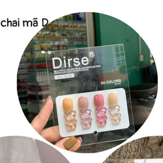 Set Sơn DIRSE 4 Chai Tone Thạch Mã D 15ml