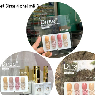 Set Sơn DIRSE 4 Chai Tone Thạch Mã D 15ml