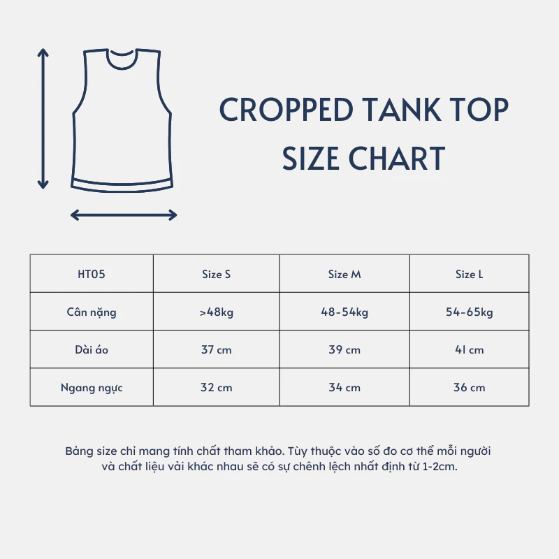 [Peinn] Áo croptop ba lỗ Peinn HT05 màu trơn mềm mịn và mát cho nữ