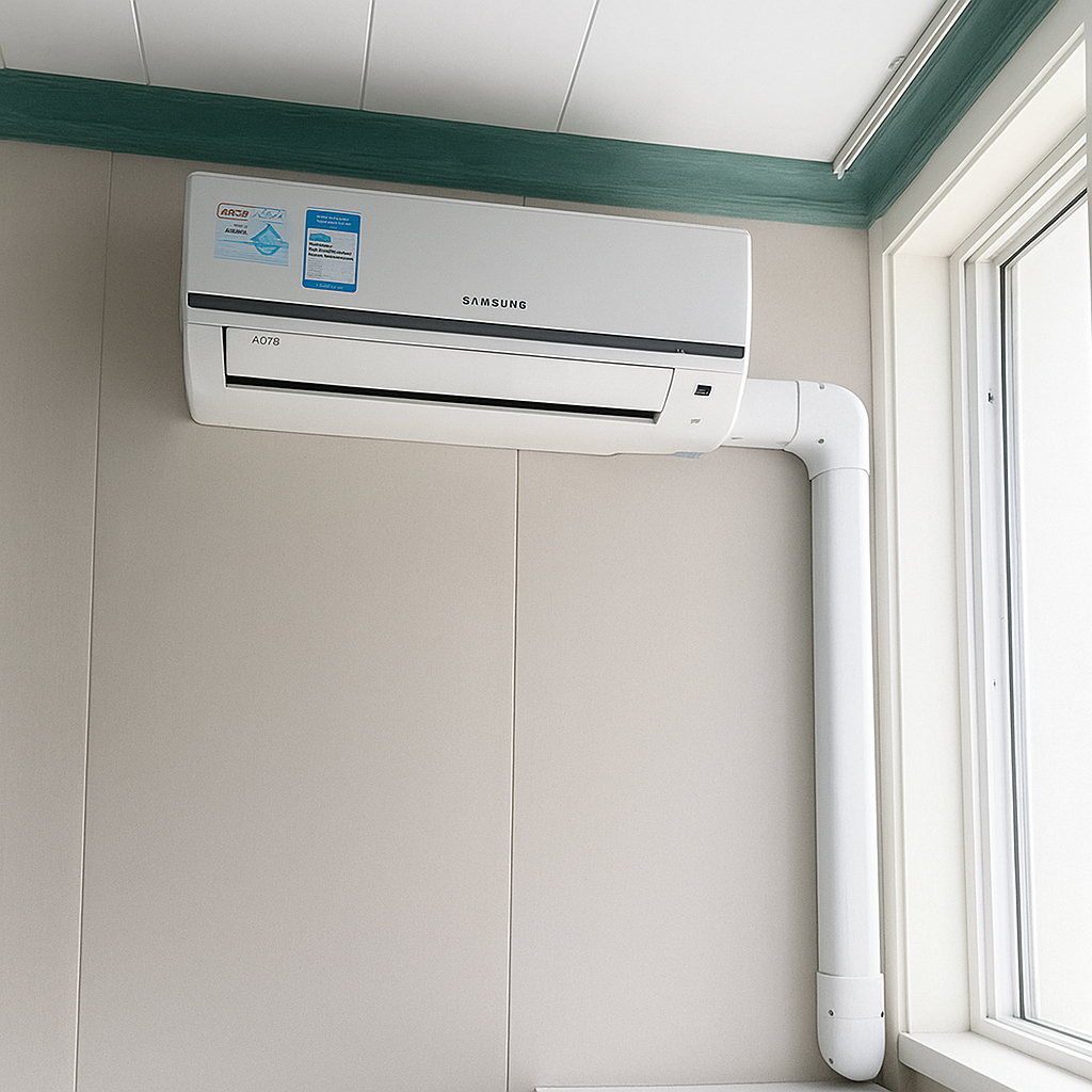 ỐNG CỨNG DÀI 1M/CÂY, HỘP ĐI ỐNG ĐIỀU HÒA VÀ PHỤ KIỆN, MODEL TY801-75/100/W/I, BẢO HÀNH 5 NĂM