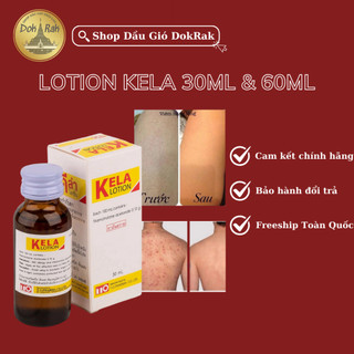 [CHÍNH HÃNG] Kela Lotion Dùng Cho Da Viêm Lỗ Chân Lông Giúp Da Mịn Màng 30ML/60ML - SHOP DẦU DOKRAK