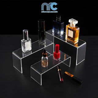 Combo 2 Kệ chữ U, Kệ mica trưng bày mô hình đồ chơi, Kệ mica chữ U trong suốt