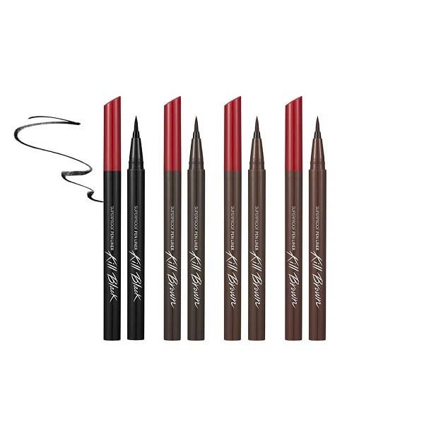 Bút Kẻ Mắt Nước Clio Superproof Brush Liner Kill Black 0.55ml
