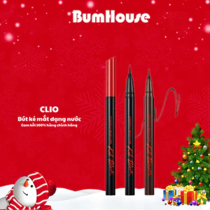 Bút Kẻ Mắt Nước Clio Superproof Brush Liner Kill Black 0.55ml