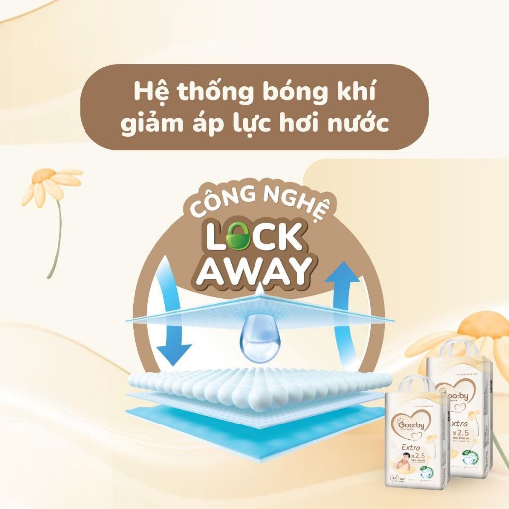[Kèm Quà][Tích Điểm] Tã/bỉm quần dán Gooby ngày-đêm chống tràn hiệu quả đủ size M46/L56/XL52/XXL48 cho bé