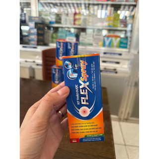 Xịt giảm đau nhức xương khớp FLEX SPRAY – GREEN HEART PHARMA hộp 1 chai 50ml