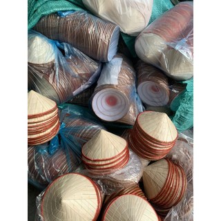 Dây 5 nón lá trang trí siêu rẻ, dùng trang trí decor