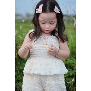 Set 2 kẹp thỏ màu sắc dễ thương cho bé