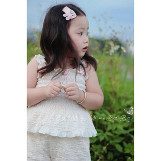 Set 2 kẹp thỏ màu sắc dễ thương cho bé