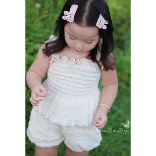 Set 2 kẹp thỏ màu sắc dễ thương cho bé