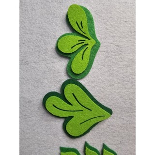 set 100 lá kép trang trí mẩm non
