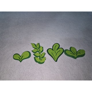 set 100 lá kép trang trí mẩm non