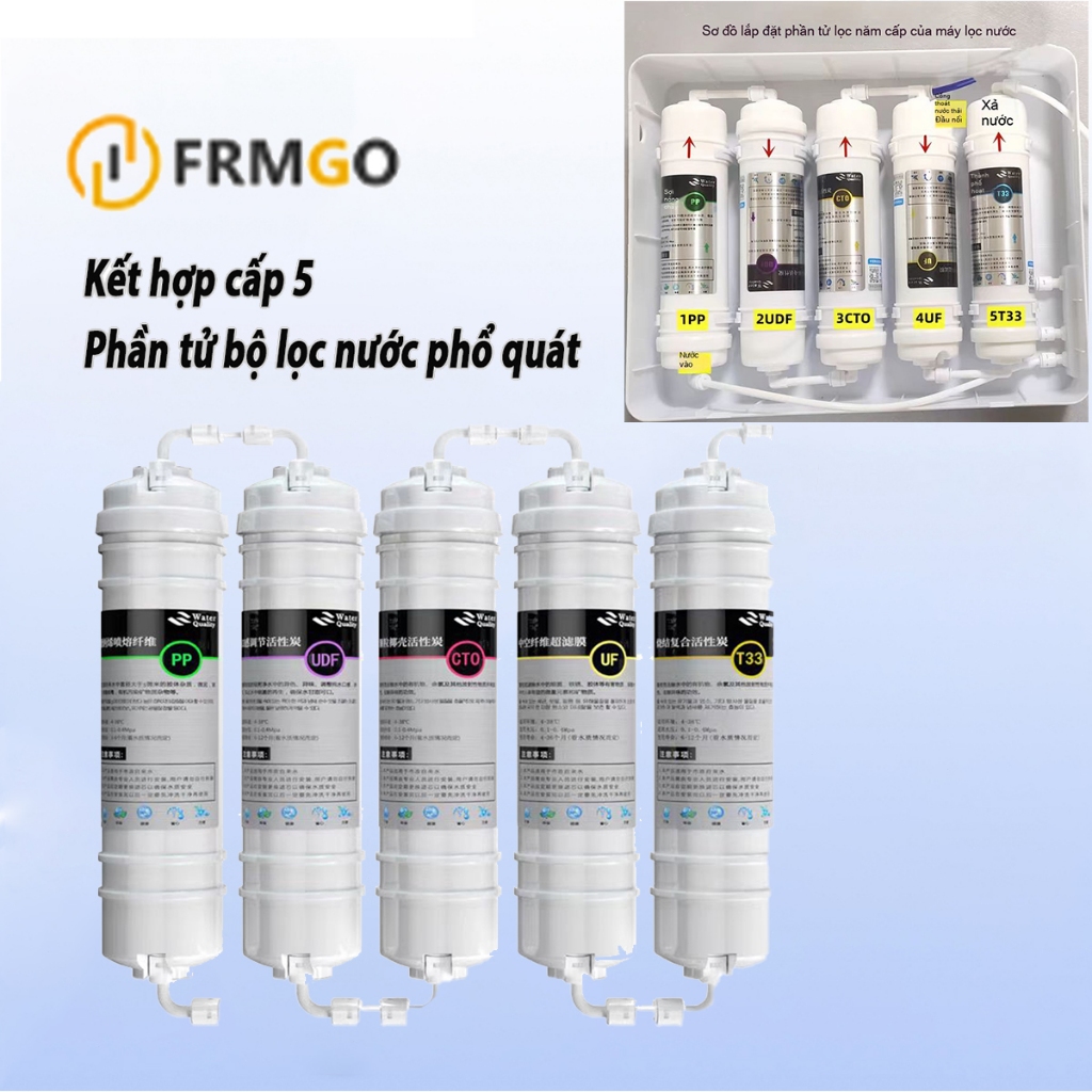Bộ 5 lõi lọc nước Nano