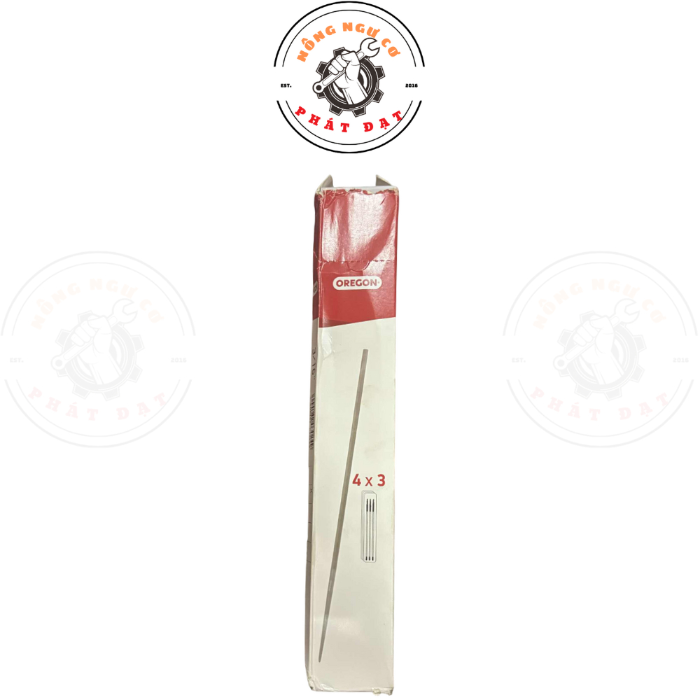 Giũa máy cưa xích ORÊGON size 4.0mm, 4.8mm, 5.5mm, Chất liệu Thép hợp kim cao cấp, siêu bền, khó mòn