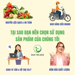 1 bọc 1kg 10 gói rong nho tách nước AGS Việt Nam - Tiêu chuẩn