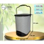 THÙNG RÁC BẦU - 9 lít - TL 007 - [ Màu : Nâu gỗ ] có chân đạp, nhua có lõi bên trong