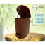 THÙNG RÁC BẦU - 9 lít - TL 007 - [ Màu : Nâu gỗ ] có chân đạp, nhua có lõi bên trong
