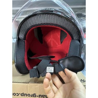 Mũ 3/4 Đen bóng,kính ngắn hàng nhập theo xe vario,scoppy từ Indonesia mầu đen bóng mới phù hợp cả nam và nữ size L