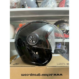 Mũ 3/4 Đen bóng,kính ngắn hàng nhập theo xe vario,scoppy từ Indonesia mầu đen bóng mới phù hợp cả nam và nữ size L