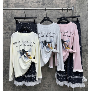 Set mèo tom quần chấm bi