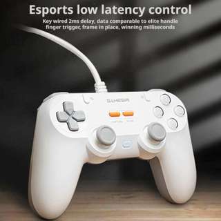 Tay cầm chơi game có dây Gamesir T3 Lite Phụ kiện máy chơi game cho PC/Steam/Switch/Android/iOS