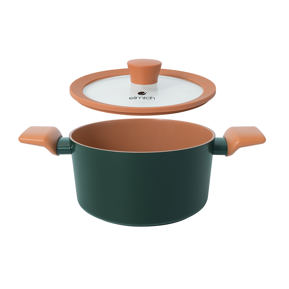 Nồi chống dính ceramic Elmich Harmony EL5540PT Size 16,18,20,24cm