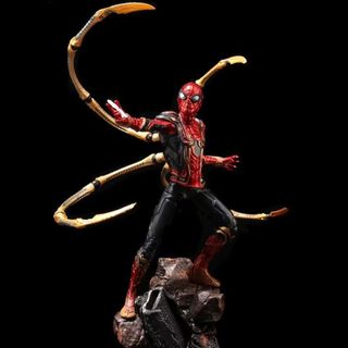 Tượng Marvel Spider-Man Bộ Giáp Sắt - No Way Home, Mô hình Avengers, Để bàn, Venom Giao hàng Hà Nội