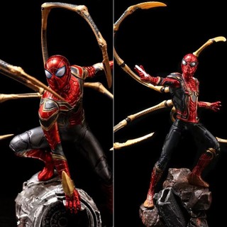 Tượng Marvel Spider-Man Bộ Giáp Sắt - No Way Home, Mô hình Avengers, Để bàn, Venom Giao hàng Hà Nội
