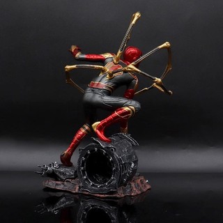 Tượng Marvel Spider-Man Bộ Giáp Sắt - No Way Home, Mô hình Avengers, Để bàn, Venom Giao hàng Hà Nội