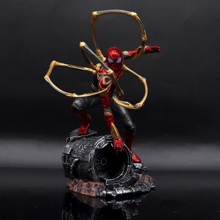 Tượng Marvel Spider-Man Bộ Giáp Sắt - No Way Home, Mô hình Avengers, Để bàn, Venom Giao hàng Hà Nội