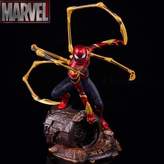 Tượng Marvel Spider-Man Bộ Giáp Sắt - No Way Home, Mô hình Avengers, Để bàn, Venom Giao hàng Hà Nội