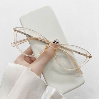 Gọng Kính Cận - Kính Mắt Mèo Nhựa Kết Hợp Kim Loại ( Phù Hợp Mặt Nhỏ) Chống Ánh Sáng Xanh, Chống UV400 Ms Tr 9009