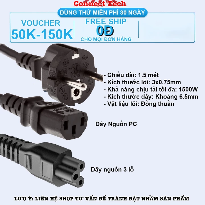 Dây nguồn laptop Gaming Asus, MSI, Dell, Acer, HP....và nhiều dòng laptop khác nhau