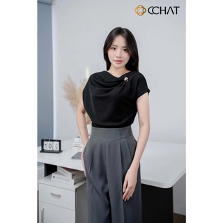 Áo Thun 𝐂𝐂𝐇𝐀𝐓 Dáng Ôm Kiểu Tay Rơi Mira Chất Liệu Cao Cấp Sang Trọng 14TNC2009OT