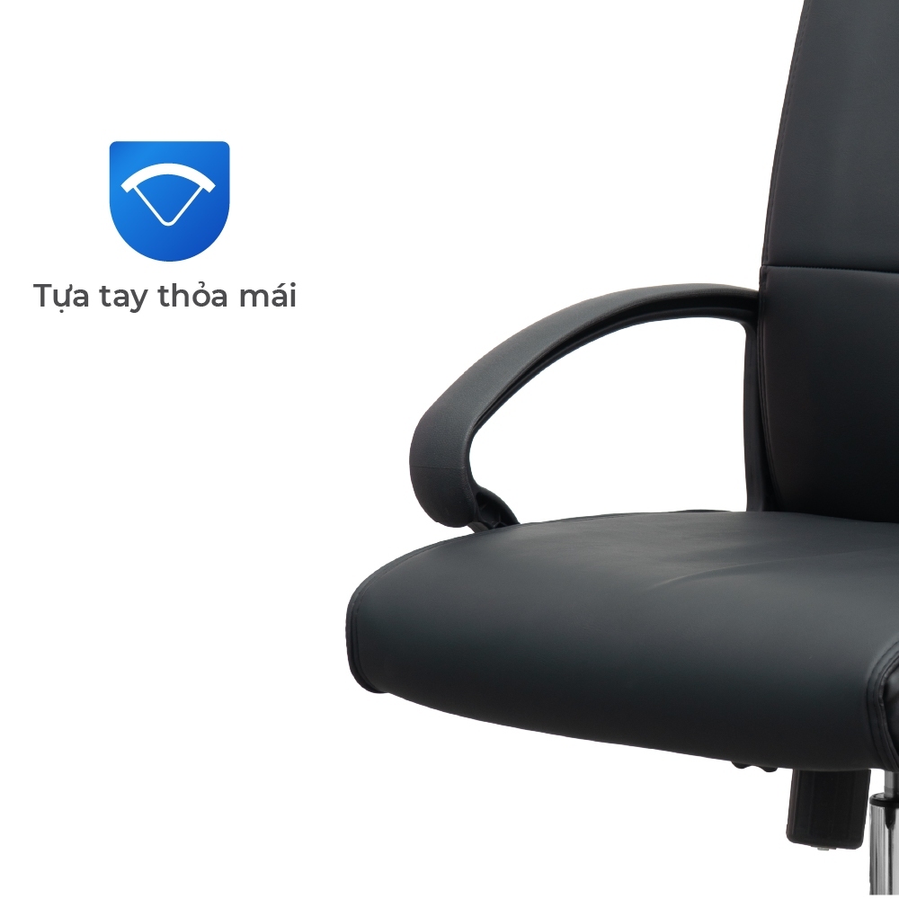 [FREESHIP] Ghế văn phòng cao cấp Felix Qui Phúc, tựa lưng êm ái, chân xoay 360 độ, linh hoạt, chắc chắn, thoải mái