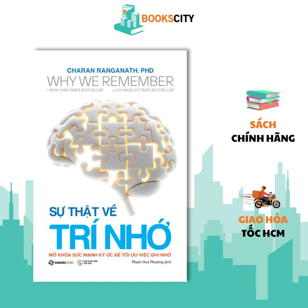 Sách - Why We Remember - Sự Thật Về Trí Nhớ Saigonbooks