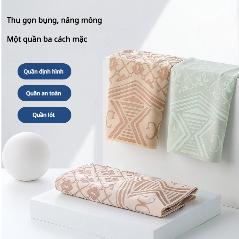 Quần Gen Bụng Đùi Đi Biển Santony 3037 - Nâng Mông 3D, Lưới Thoáng Khí PIER N°5