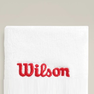 Wilson Unisex Terry Logo Wristband Băng Tay Thể Thao WU00022511
