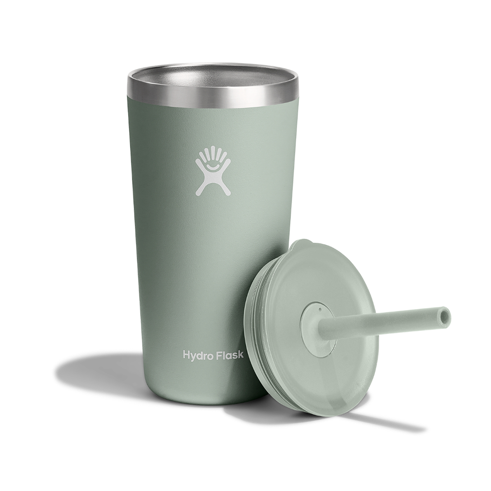 Ly giữ nhiệt Hydro Flask 591ml Around Tumbler Straw Lid  20 oz có nắp ống hút, chính hãng, an toàn