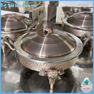 Nồi lẩu voi chân cồn sang trọng đẳng cấp