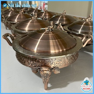 Nồi lẩu voi chân cồn sang trọng đẳng cấp