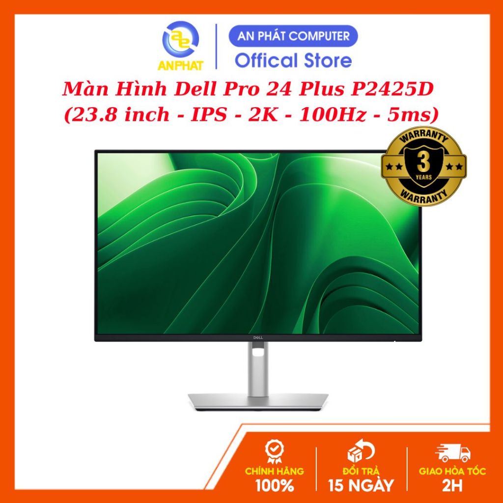 Màn Hình Dell Pro 24 Plus P2425D / P2425DE (23.8 inch - IPS - 2K ...