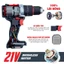 Máy khoan pin WORKFIX WF-ID1395BL, máy khoan tường cầm tay - Khoan Bê Tông - Bắt - Vít không chổi than 220V
