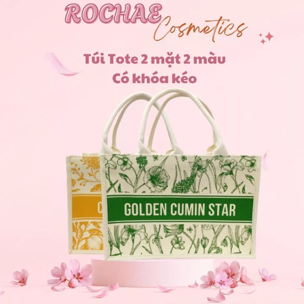 Túi cói túi đựng quần áo có khoá kéo size to túi cói đi biển túi du lịch chống nước trơn form cứng đựng laptop Gọn Gàng