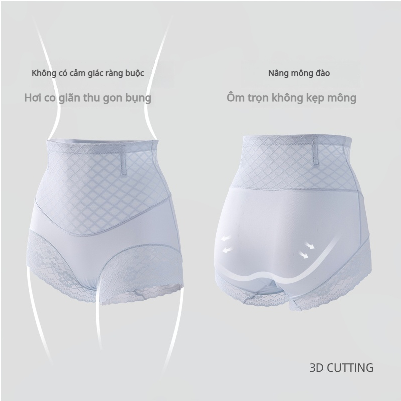 Quần Gen Bụng Đi Biển Tàng Hình Santony 858 - Siết Eo Nâng Mông, Đáy Cotton PIER N°5